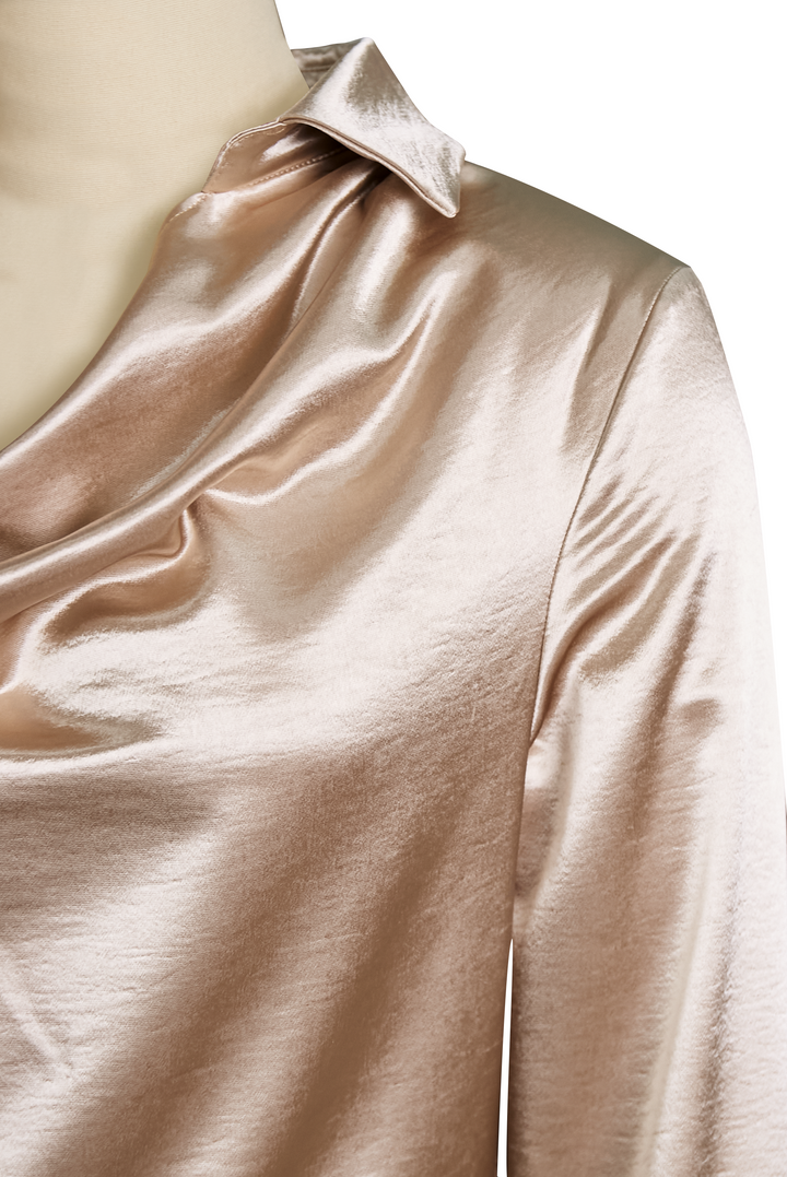 Chelsea™ | Draped-Neck Blouse