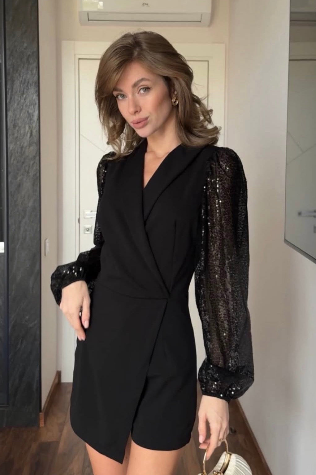 Araminta – Elegant Black Romper