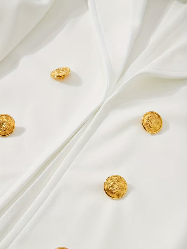 Erin - Elegant Two-Piece Blazer & Skirt Set