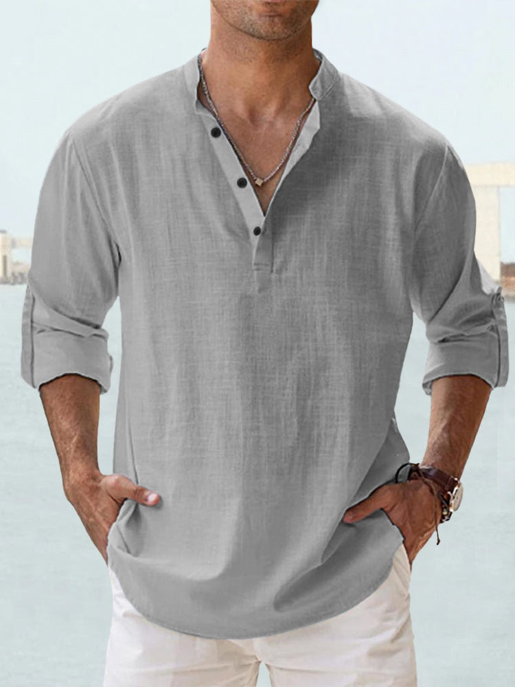 Fabio Shirt | Casual Lightweight Long Sleeve Shirt