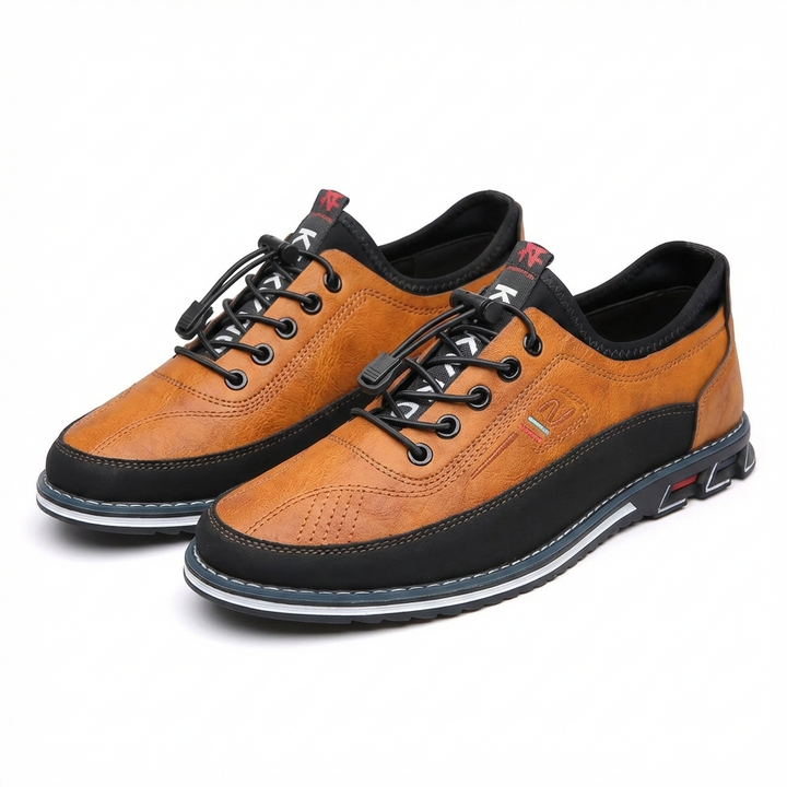 Kash Men's Leather Shoes – Classic Design, Everyday Comfort & Elegant Style