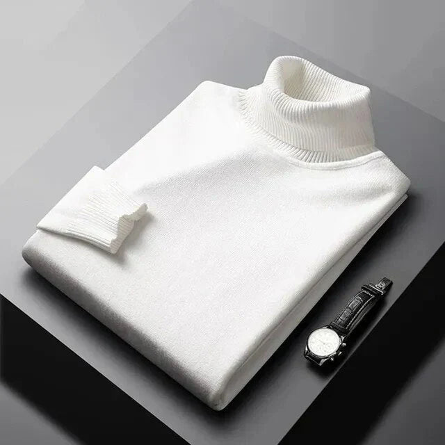 Benedict™ | Classic Turtleneck Knit Jumper