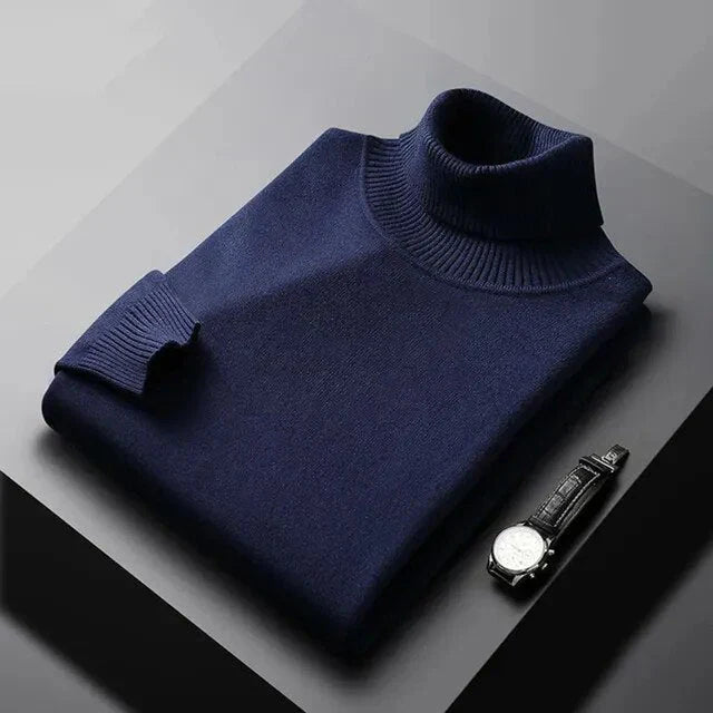 Benedict™ | Classic Turtleneck Knit Jumper
