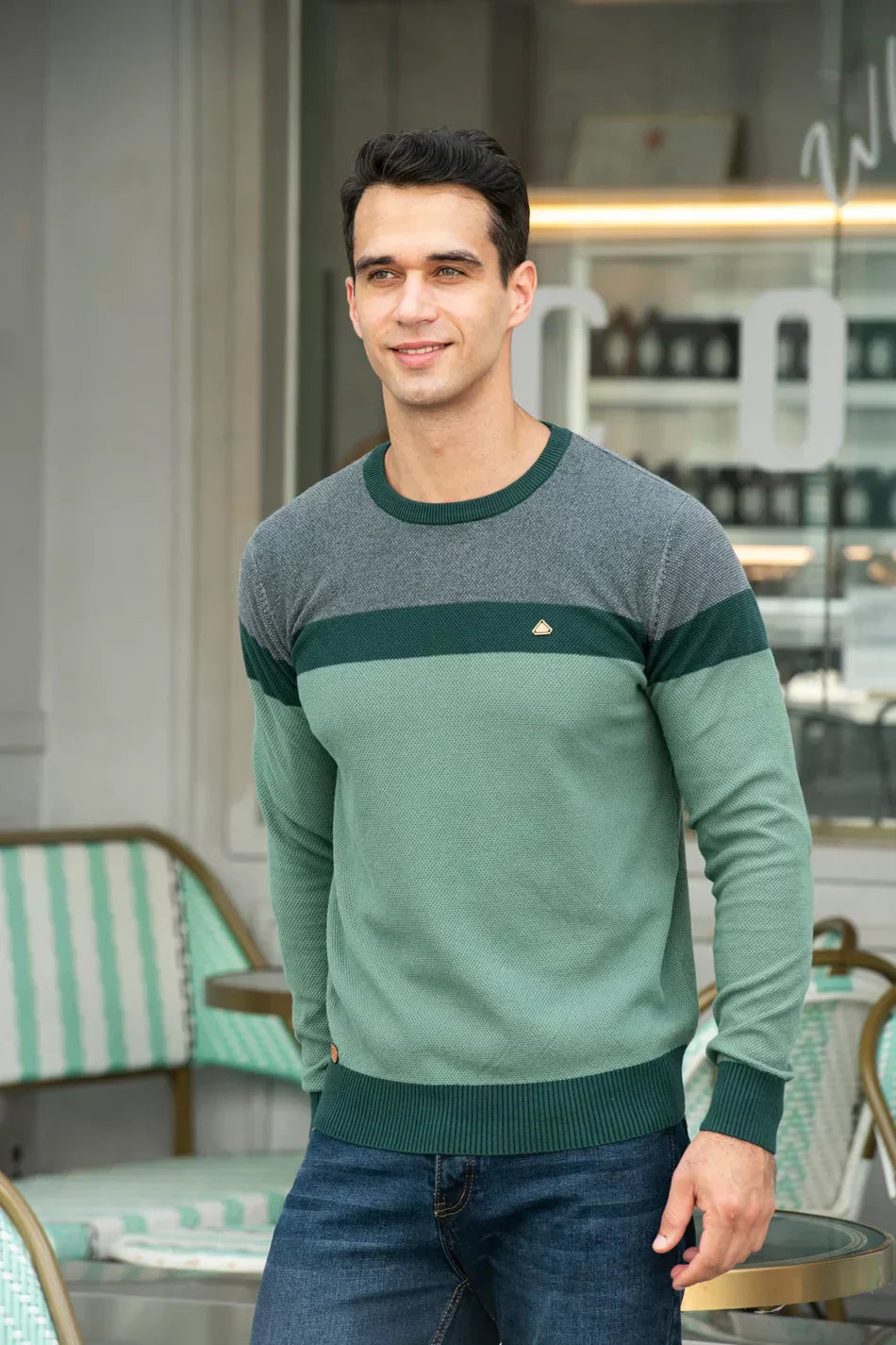 Edward - Men's Round Neck Sweater