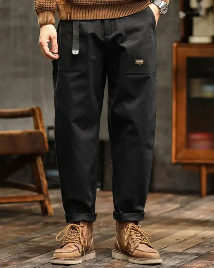 Brantham™ | Vintage Relaxed Cargo Trousers