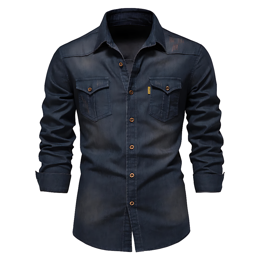 Elliott – Premium Cotton Denim Shirt