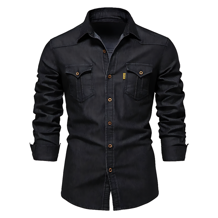 Elliott – Premium Cotton Denim Shirt