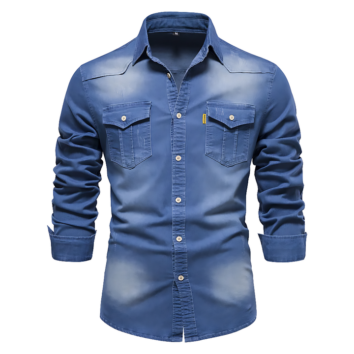 Elliott – Premium Cotton Denim Shirt